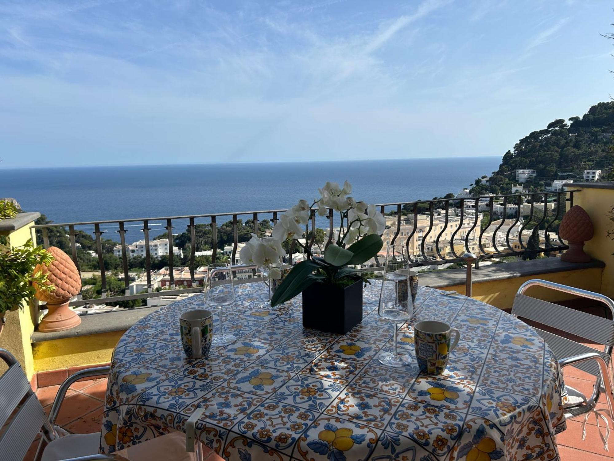 Roof Top Belvedere Capri Bagian luar foto