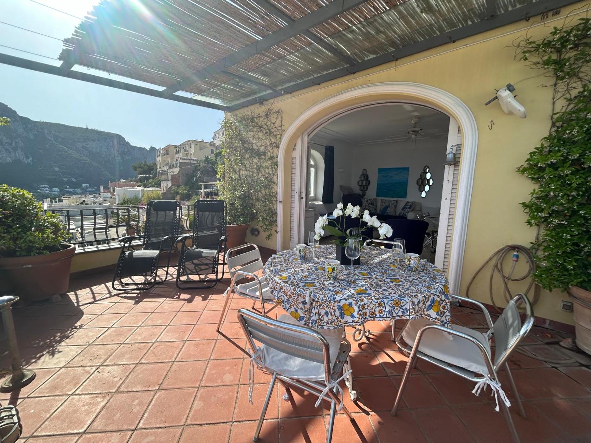 Roof Top Belvedere Capri Bagian luar foto