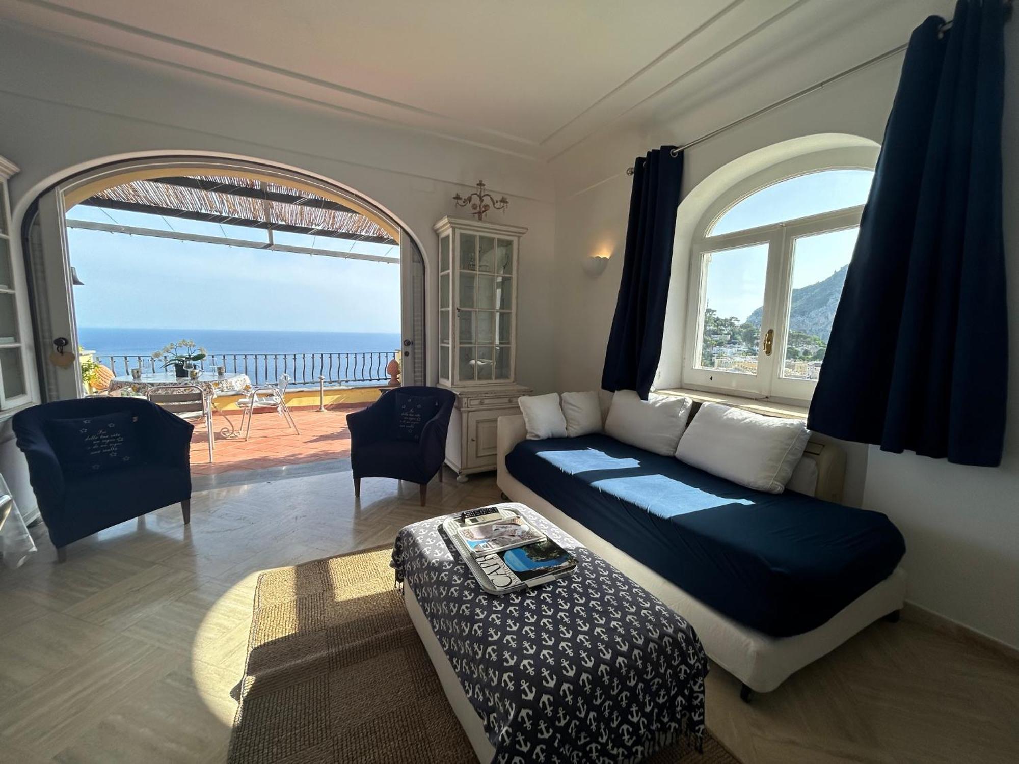 Roof Top Belvedere Capri Bagian luar foto